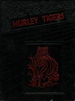 Hurley High School 1986 yearbook cover photo