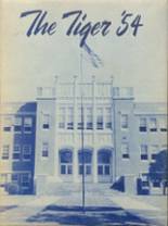 Crystal Springs Consolidated High School 1954 yearbook cover photo