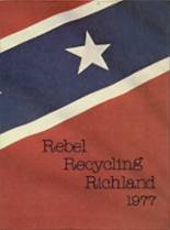 Richland High School 1977 yearbook cover photo