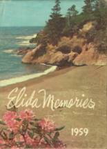 Elida High School 1959 yearbook cover photo