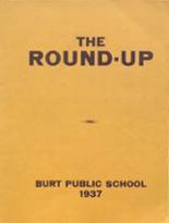 1937 Burt High School Yearbook from Burt, Iowa cover image