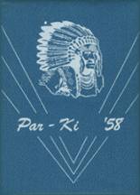 St. Paul Park Senior High School 1958 yearbook cover photo