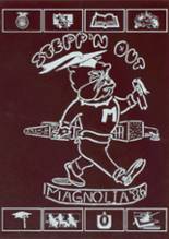 Magnolia High School 1986 yearbook cover photo
