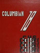 Columbia High School 1978 yearbook cover photo