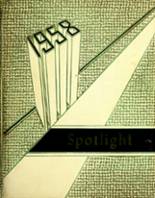 Pleasant Mills High School 1958 yearbook cover photo