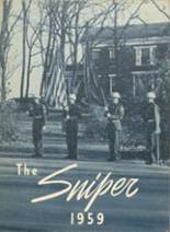 Millersburg Military Institute High School 1959 yearbook cover photo