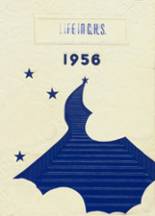 Chandler High School 1956 yearbook cover photo