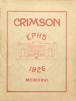 1926 East Providence High School Yearbook from East providence, Rhode Island cover image