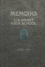 Grant High School 1925 yearbook cover photo