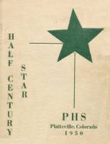 1950 Platteville High School Yearbook from Platteville, Colorado cover image
