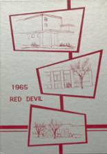 Texhoma High School 1965 yearbook cover photo