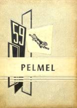 Pell City High School 1959 yearbook cover photo