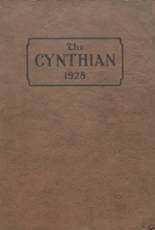 Cynthiana High School 1928 yearbook cover photo