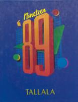 Talladega High School 1989 yearbook cover photo