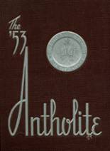 St. Anthony's High School 1953 yearbook cover photo
