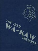 Wamego High School 1950 yearbook cover photo
