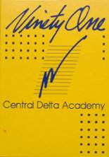 Central Delta Academy 1991 yearbook cover photo