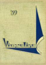 Vincentian High School 1959 yearbook cover photo