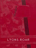 Lyons Village High School 1959 yearbook cover photo