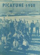 Hoopeston Area High School 1958 yearbook cover photo