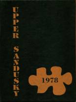 Upper Sandusky High School 1978 yearbook cover photo