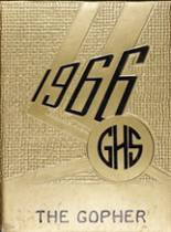 Grenora High School 1966 yearbook cover photo