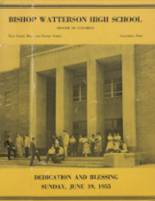 Bishop Watterson High School 1955 yearbook cover photo