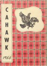 Calmar High School 1955 yearbook cover photo