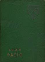 Archmere Academy 1938 yearbook cover photo