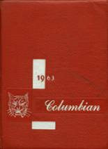 1963 Columbia High School Yearbook from Columbia, North Carolina cover image