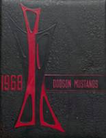 Dodson High School 1968 yearbook cover photo
