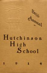 Hutchinson High School 1914 yearbook cover photo