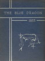 Halstead High School 1955 yearbook cover photo