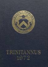 Trinity-Pawling School  1972 yearbook cover photo