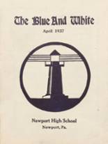 1937 Newport Junior-Senior High School Yearbook from Newport, Pennsylvania cover image