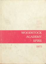Woodstock Academy 1975 yearbook cover photo