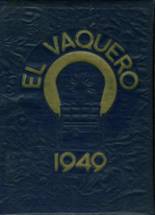 Dos Palos High School 1949 yearbook cover photo