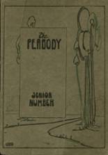 Peabody High School 1916 yearbook cover photo