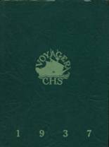Carnegie High School 1937 yearbook cover photo