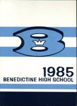 Benedictine High School 1985 yearbook cover photo