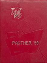 Cabot High School 1959 yearbook cover photo