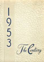 Coventry High School 1953 yearbook cover photo