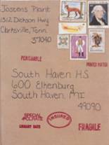 South Haven L.C. Mohr High School 1989 yearbook cover photo