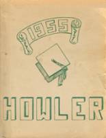 Howland High School 1955 yearbook cover photo