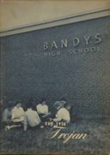 Bandys High School 1958 yearbook cover photo