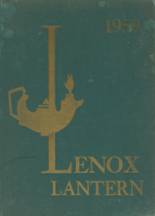 Lenox High School 1959 yearbook cover photo