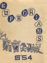 1954 Alexander Hamilton High School Yearbook from Los angeles, California cover image