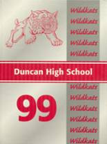 Duncan High School 1999 yearbook cover photo