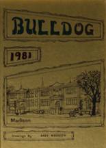 1981 Madison High School Yearbook from Madison, Kansas cover image