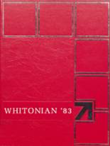 Whitmore Lake High School 1983 yearbook cover photo
